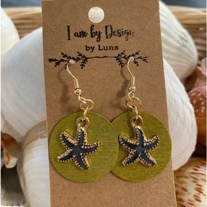 Nautical Starfish Earrings Handmade